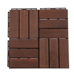 READY TO SHIP ACACIA WOODEN DECK TILE 300X300X19MM BEST Price Low MOQ For Export High Quality Premium Wood Outdoor Decor