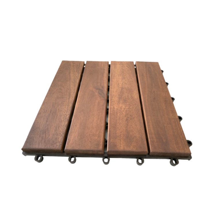 Wooden Deck Tiles Hot Selling  Anti-Slip 300X300X24Mm Decking Made In Vietnam Manufacturer