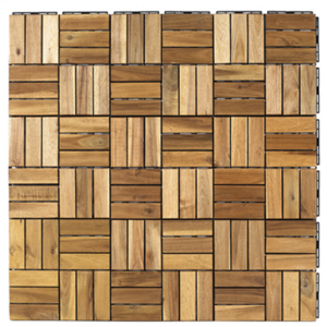 ACACIA WOODEN DECK TILE 300X300X19MM Cheap Price Low MOQ For Export High Quality Premium Wood Outdoor POOL FLOOR GARDEN FLOOR