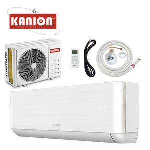 Lowest Power consumption high efficiency wall split mounted type ductless mini split air conditioner and heat pump