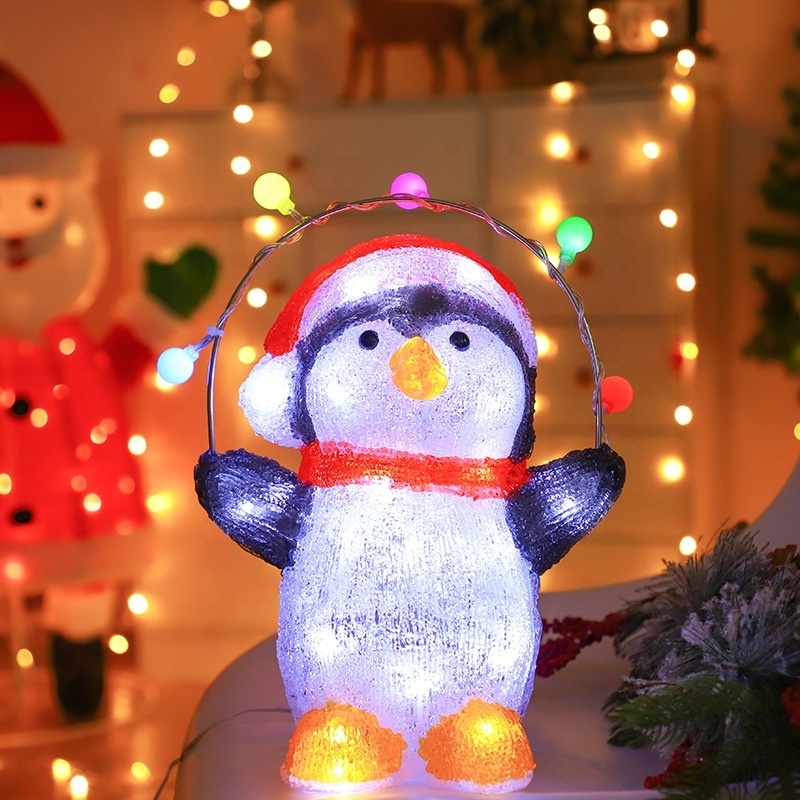 Kanlong  christmas lights solar powered  Penguin lights usb  christmas lights