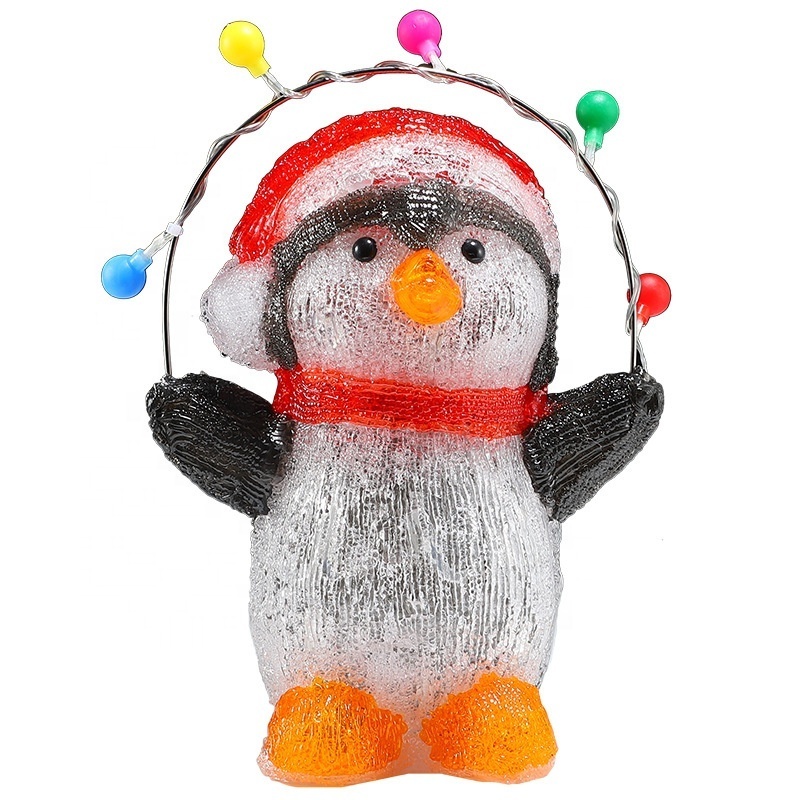 Kanlong  christmas lights solar powered  Penguin lights usb  christmas lights