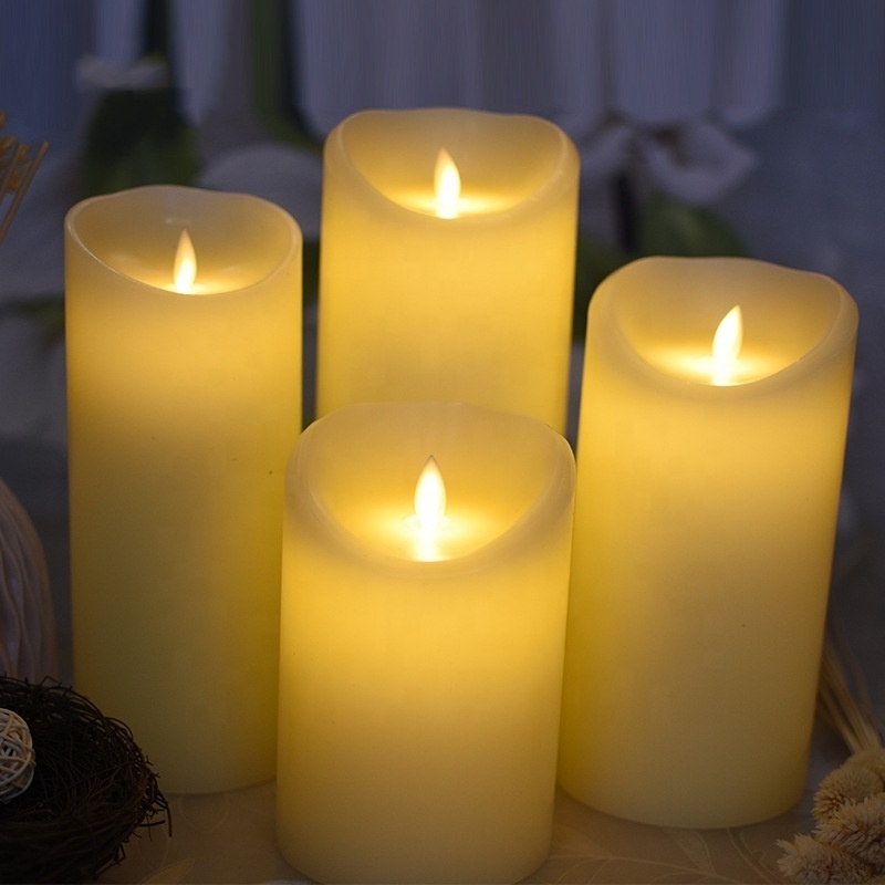 Kanlong dia10cm  large diameter electronic candle  light  home decor led light