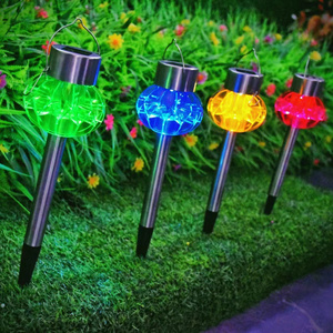 Kanlong Solar lawn lights Outdoor garden villa European decoration with solar  garden lights lantern