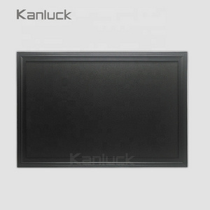 Black Cork Board 30" x 20" Large Framed Bulletin Boards for School Home, Kitchen and Office Walls