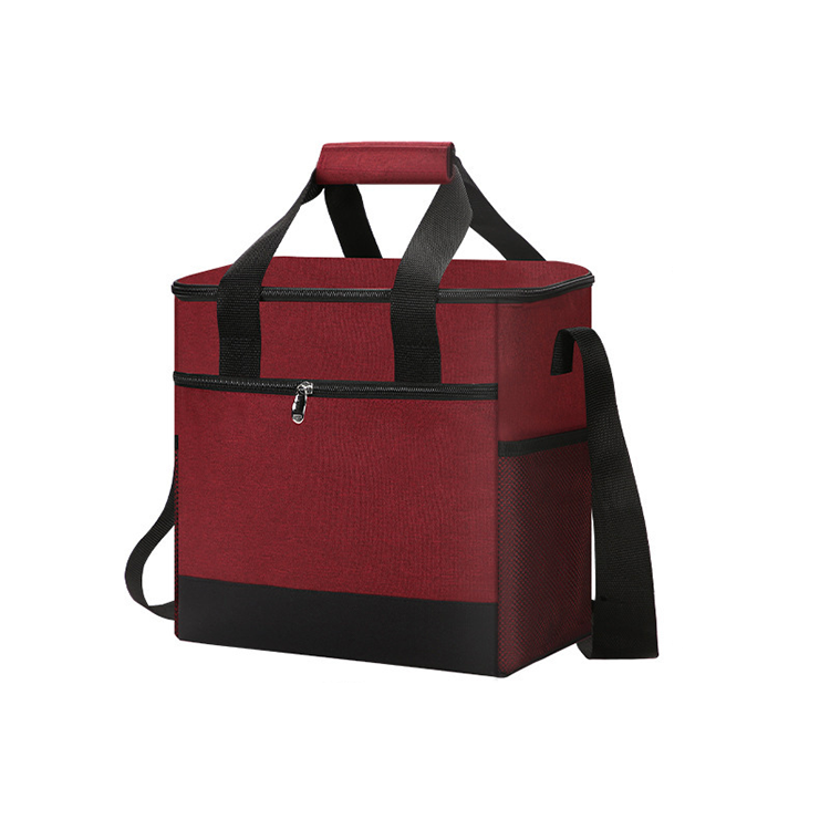 custom logo picnic camping insulated handbag lunch cooler bags leakproof wine cooler bag insulated tote cooler bag