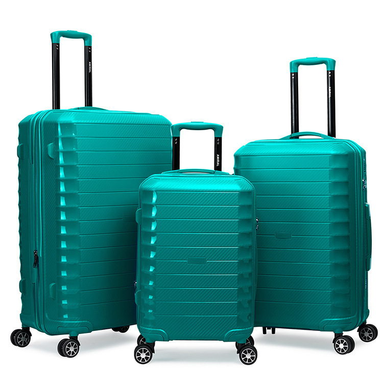 2023 Hot Selling PP Luggage Set New Trolley Suitcase Travel 3 Pieces Set suitcases luggage luggage racks for suitcases