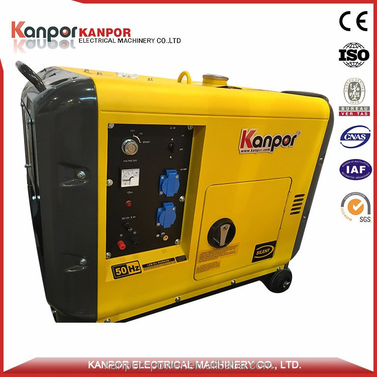 High quality OEM 1.9-12KVA used portable diesel generators for sale