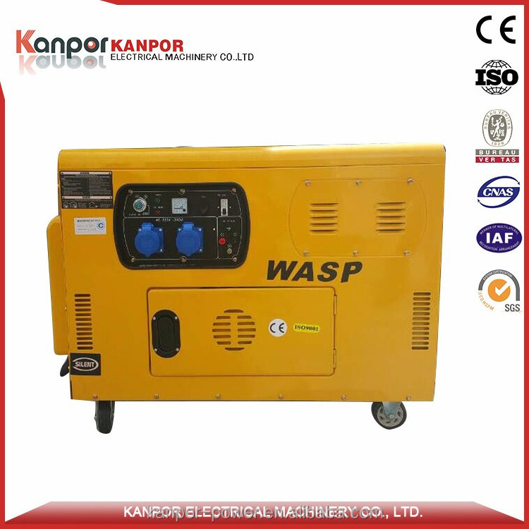 High quality OEM 1.9-12KVA used portable diesel generators for sale