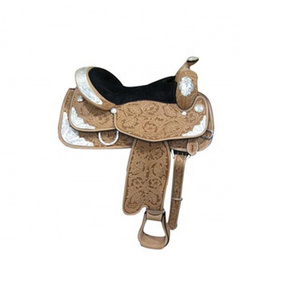 Horse Riding Products High Quality Leather Saddles Sizes Are Available in Wholesale in India Customized All Real Leather Black.