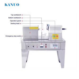 Semi-automatic ultrasonic hose sealing machine Cosmetics Toothbrush Plastic Tube cream tube filling and sealing machine