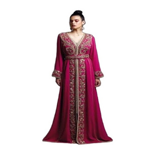 Eid Abaya Dubai Turkey Solid Color 3 Layer Chiffon Open Abaya Kimono Kaftan Cardigan Muslim Dresses For Women Islamic Clothing