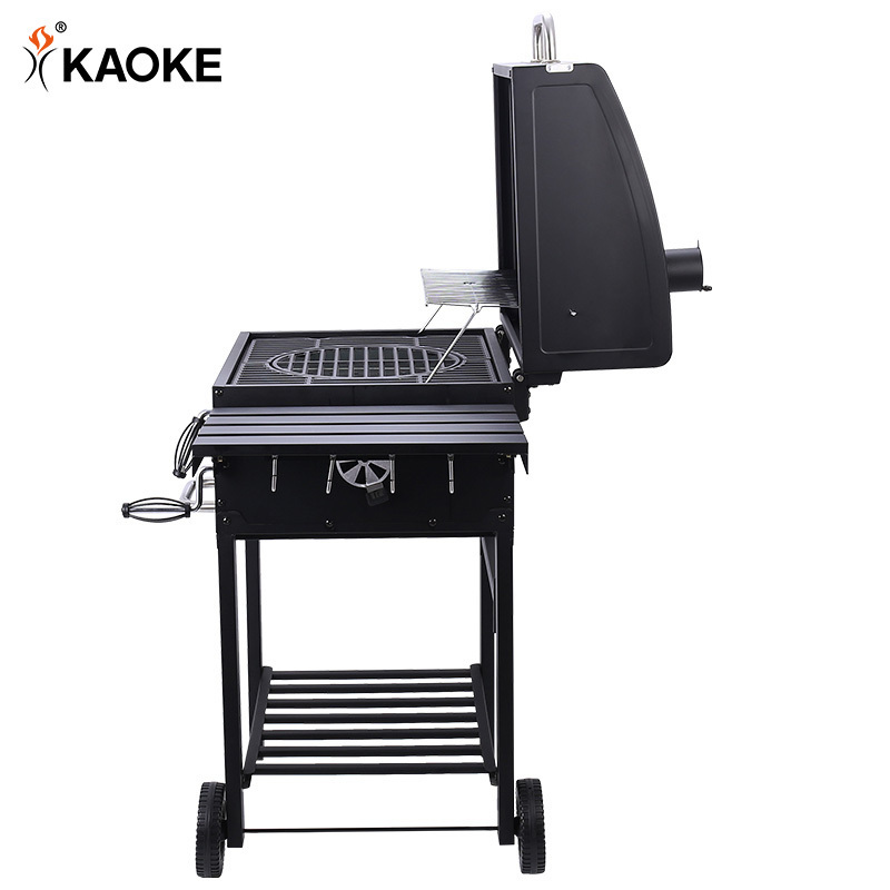 KAOKE 23 Inch Garden BBQ Grill Heavy Duty Barbecue Grill BBQ Grill With Lid