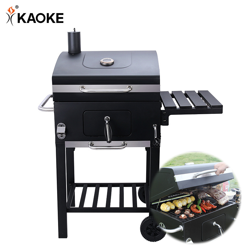 KAOKE 23 Inch Garden BBQ Grill Heavy Duty Barbecue Grill BBQ Grill With Lid