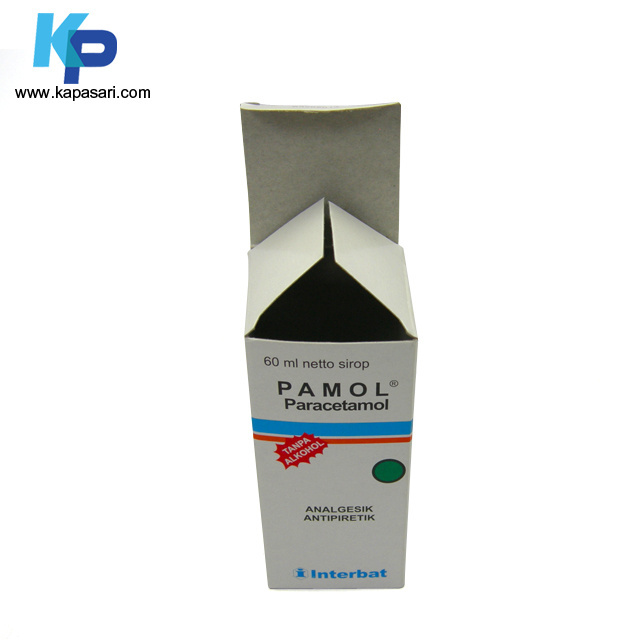 Hiqh Quality Printed Paper Box for Paracetamol medicine packaging Box