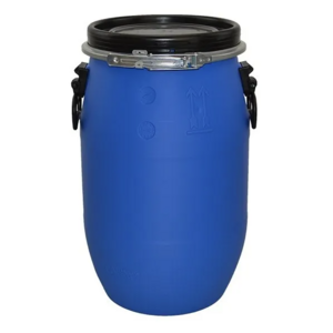 25 L 50L  120L 150L 200L open-top blue plastic barrels drum with ring/tap Durable and drop resistant 200L is the biggest