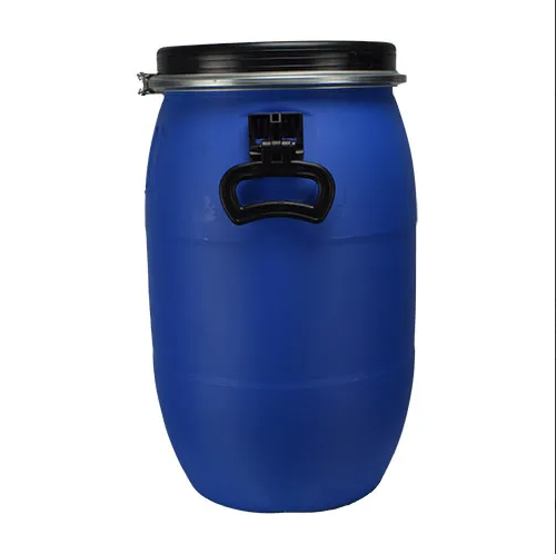 25 L 50L  120L 150L 200L open-top blue plastic barrels drum with ring/tap Durable and drop resistant 200L is the biggest