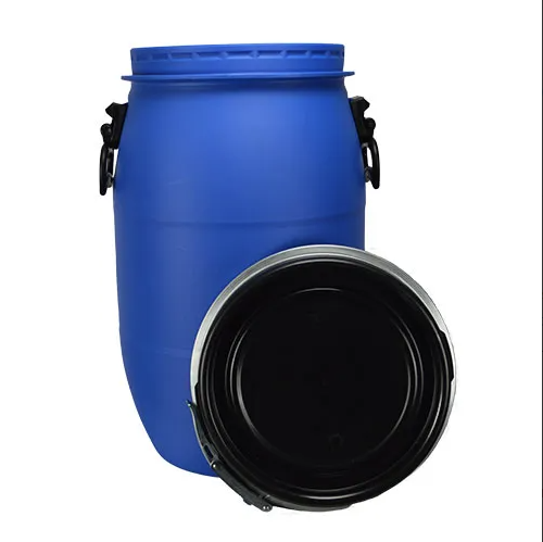 25 L 50L  120L 150L 200L open-top blue plastic barrels drum with ring/tap Durable and drop resistant 200L is the biggest