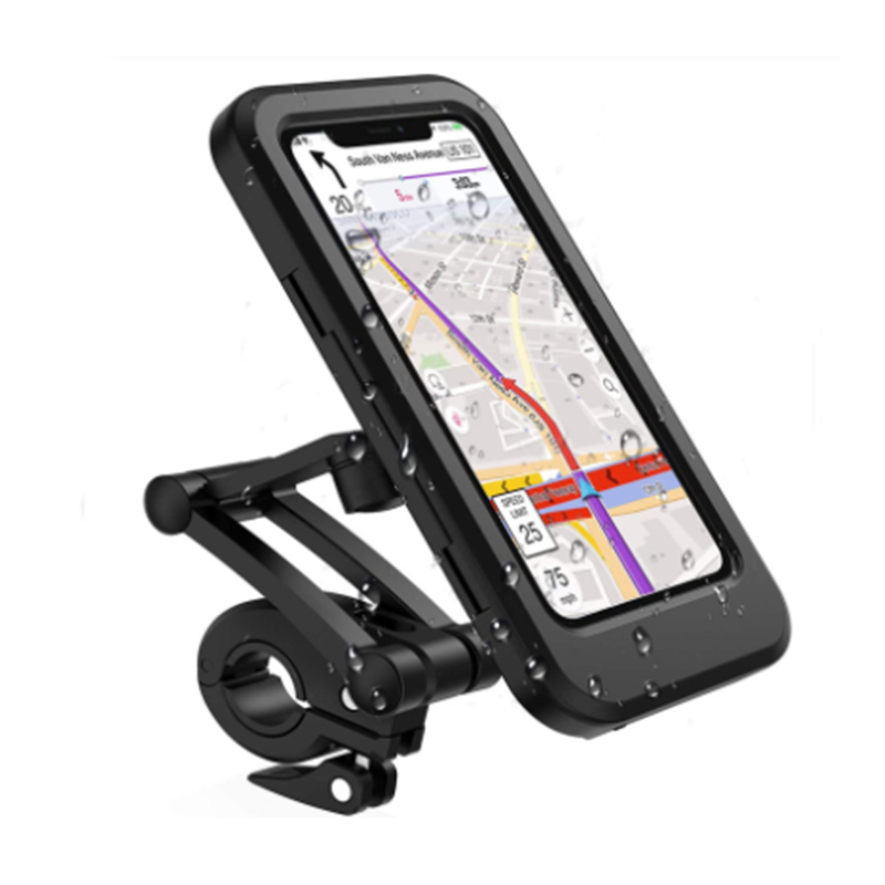 Ready to ship Bicycle Motorcycle Phone Holder waterproof cellphone case for motorcycle