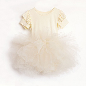 New Designs Baby Girls Princess Tutu Dress Children Summer Costume Birthday Party Tulle Dresses For Girls