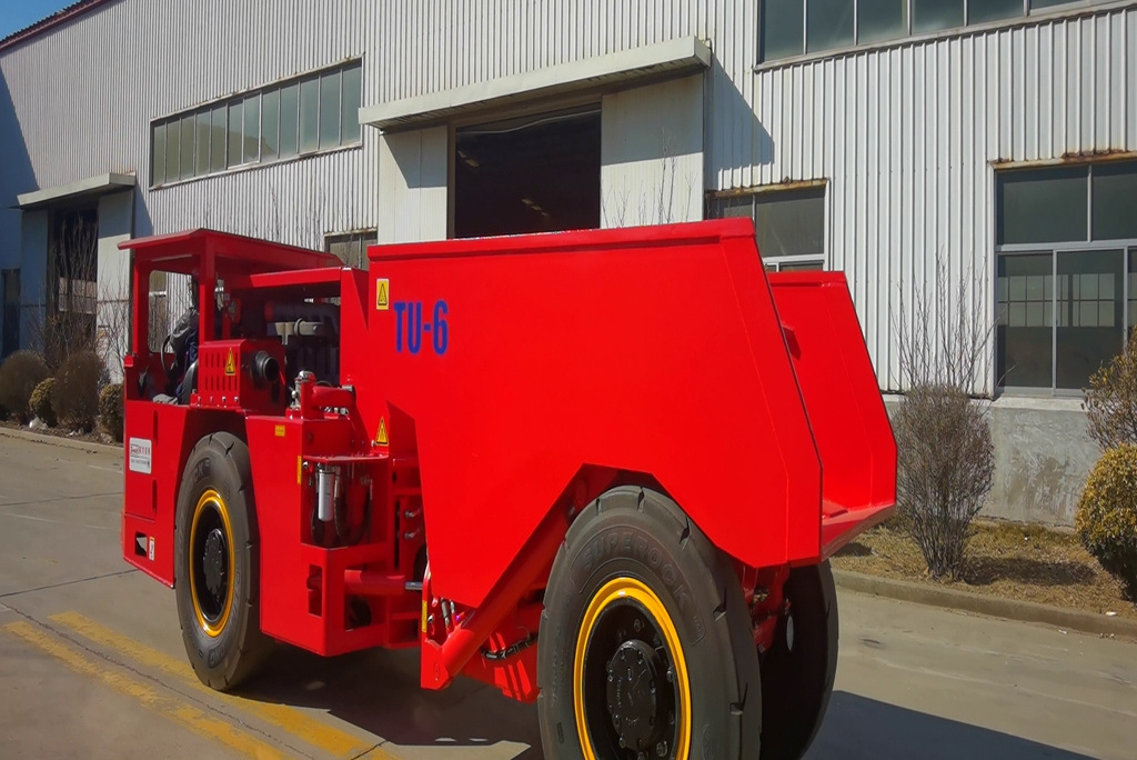 6ton mini dump truck TU-6 Yantai mining truck machine mine gold