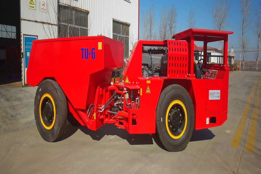 6ton mini dump truck TU-6 Yantai mining truck machine mine gold