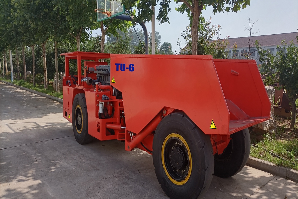 6ton mini dump truck TU-6 Yantai mining truck machine mine gold