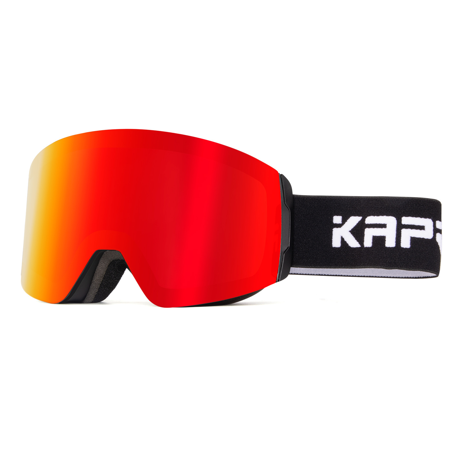 KAPVOE UV400 Protection Ski glasses Sport Snow Board Eyewear Custom Anti Fog Ski Glasses googles Straps Magnetic lens Ski Goggle