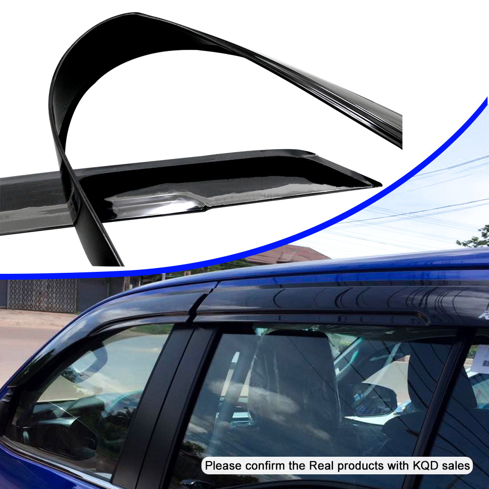 car weather rain shields windoe visor door visor for Toyota Fortuner 2015