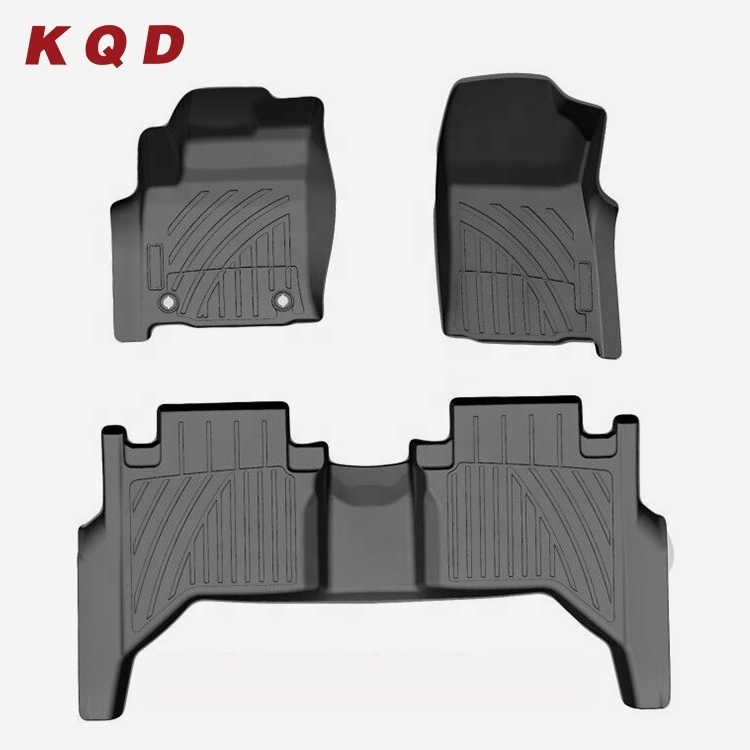 Car accessories Custom TPO Roll Floor Anti Slip Car Wash Mat For HILUX REVO 2016