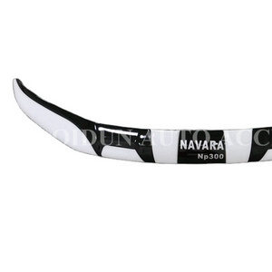 Car exterior accessories front bonnet hood guard white&black bonnet guard protector for navara np300