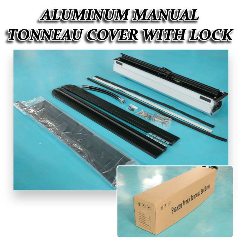 New Design Auto Accessories Aluminum Manual Tonneau Cover With Lock For Navara