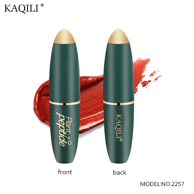 KAQILI Chinese Makeup Brands Unique Beeswax Innovative Glossy Luxury Lipstick