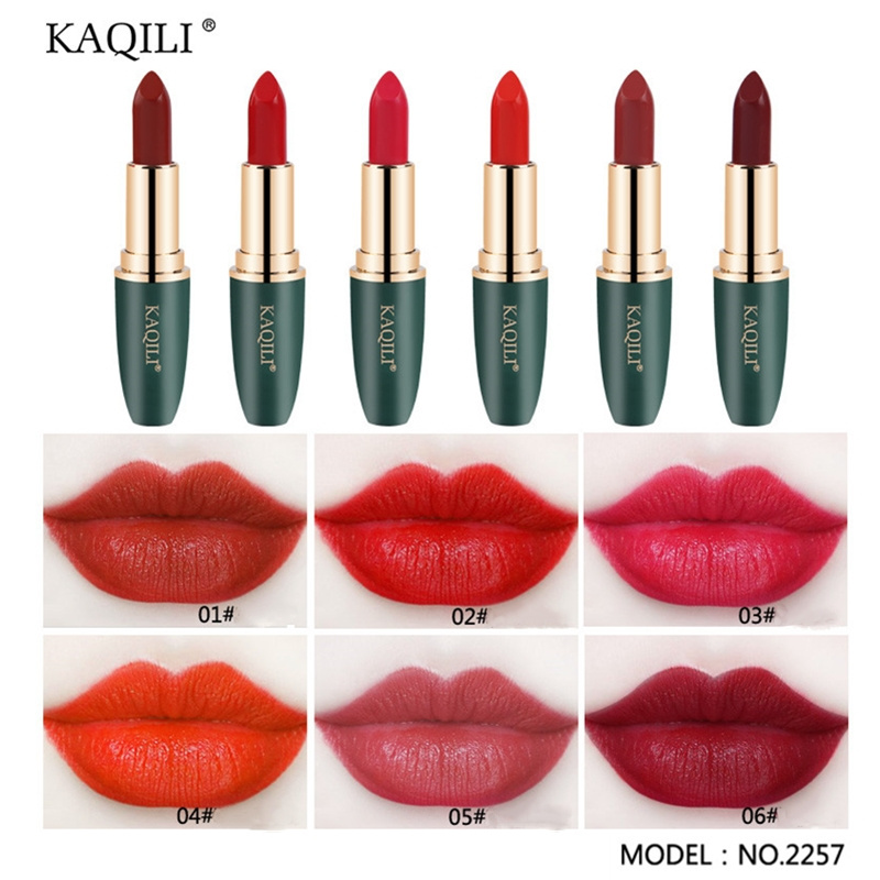 KAQILI Chinese Makeup Brands Unique Beeswax Innovative Glossy Luxury Lipstick