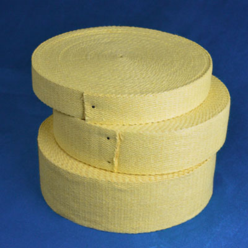 Best Price Aramid Fire Kevlar Wick Webbing 50mm 38mm 2 Inch Wide 3mm 2mm Thick Flat Kevlar Wick