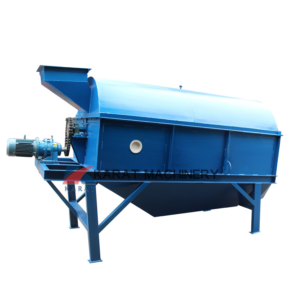 China Rotary Drum Sieve Screening Machine Grape Seed Trommel Screen