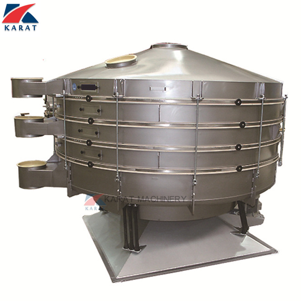 Potato Starch Powder Vibrating Swing Tumbler Screen Sieve Shaker