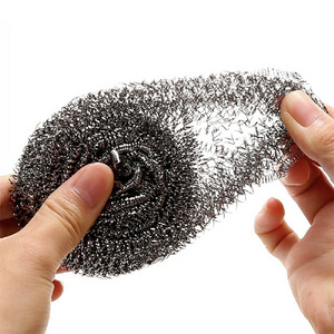 pot clean kitchen steel wool metal dish washing wire ss 410 stainless steel scourer