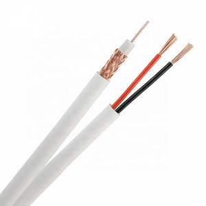 RG6U Coaxial Cable 75ohm Dual Quad Shield RG6 Coaxial Cable Price Per Meter