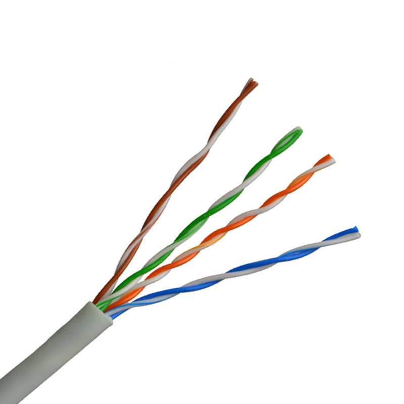 Network Lan Cable HDPE CCA Cat 5e Telephone Cable Cat7 Utp Indoor/ Outdoor Price 23AWG 24AWG 5e Cat5 Cat6 Cat6a 300M 305M 100m