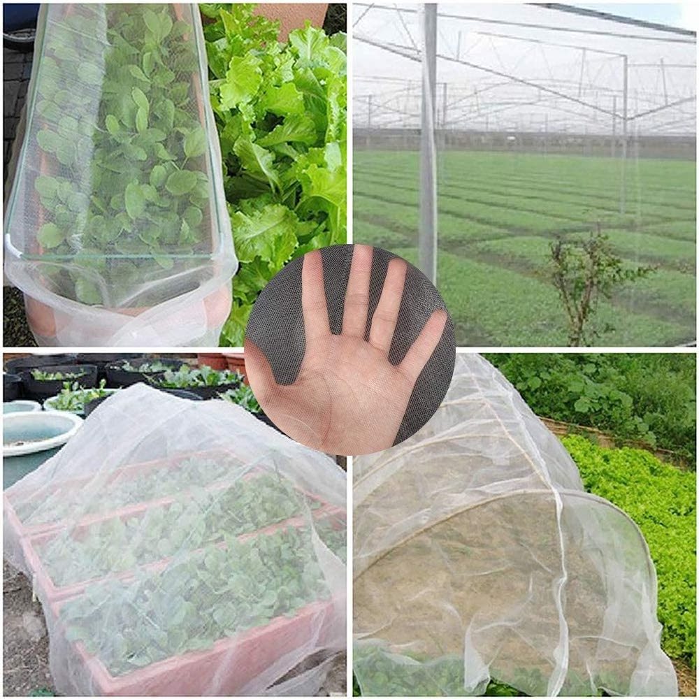 Agriculture Greenhouse 100% HDPE  Anti Insect Net Garden Farming Insect Proof Mesh Netting for Vegetable Fruit plant  Protection