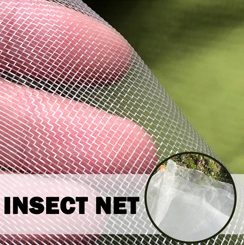 Agriculture Greenhouse 100% HDPE  Anti Insect Net Garden Farming Insect Proof Mesh Netting for Vegetable Fruit plant  Protection