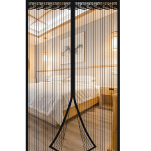 Hands-Free Magnetic Mosquito Net Door Fly Screen Door Curtain