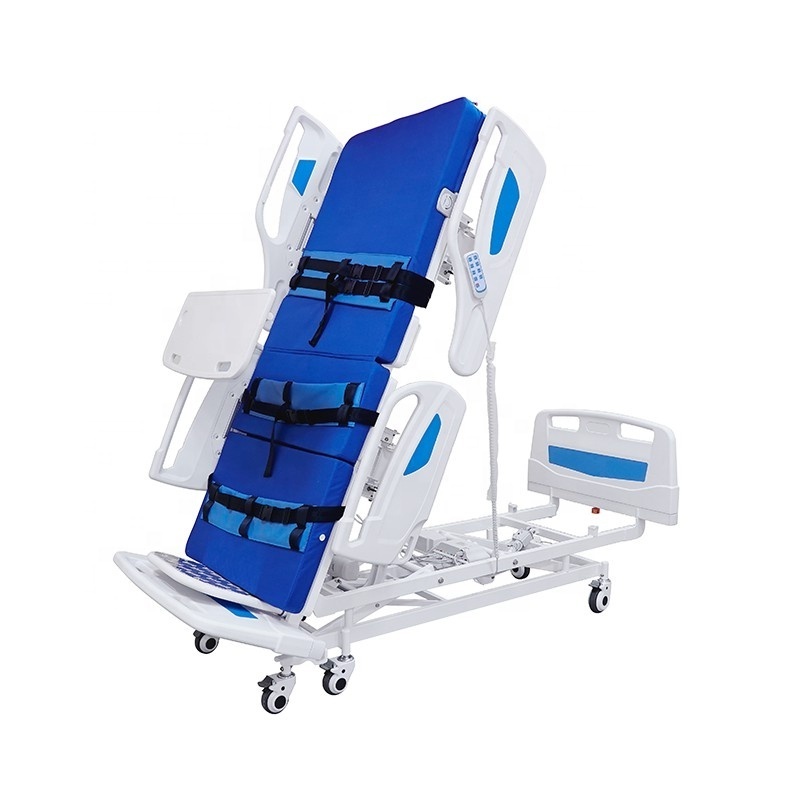 Manufacture Price Wholesale Multi-function Tilting Hospital Beds Electrical Manual Crank Medical Bed For ICU and Clinic