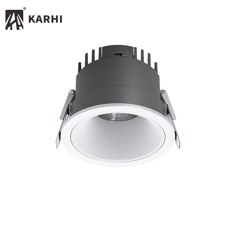 IES Report No Flicking 3cct Slm Downlight Soffit Lighting 10r 280w Karhi Spot Beam Moving Head Light