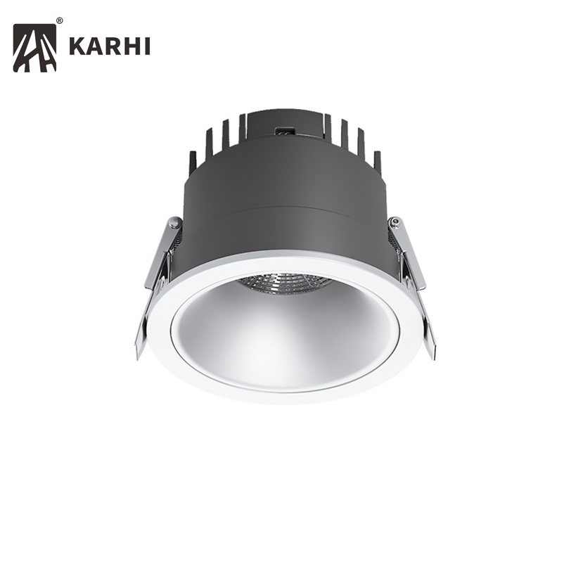 IES Report No Flicking 3cct Slm Downlight Soffit Lighting 10r 280w Karhi Spot Beam Moving Head Light