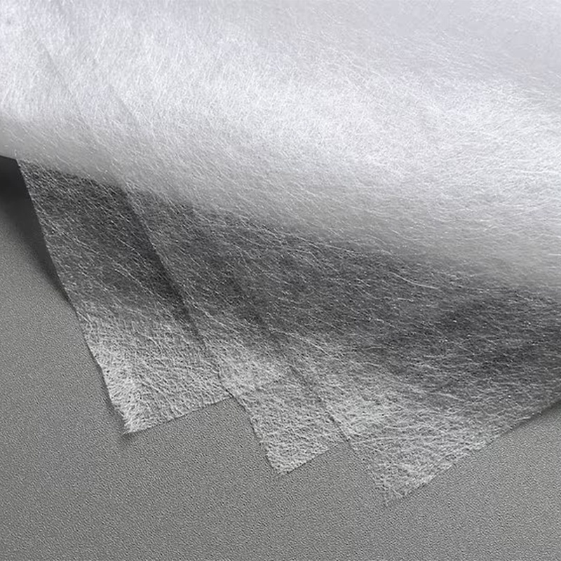 PA copolyamide material double-sided adhesive lining renowned secondary backing fabric final backing fabric