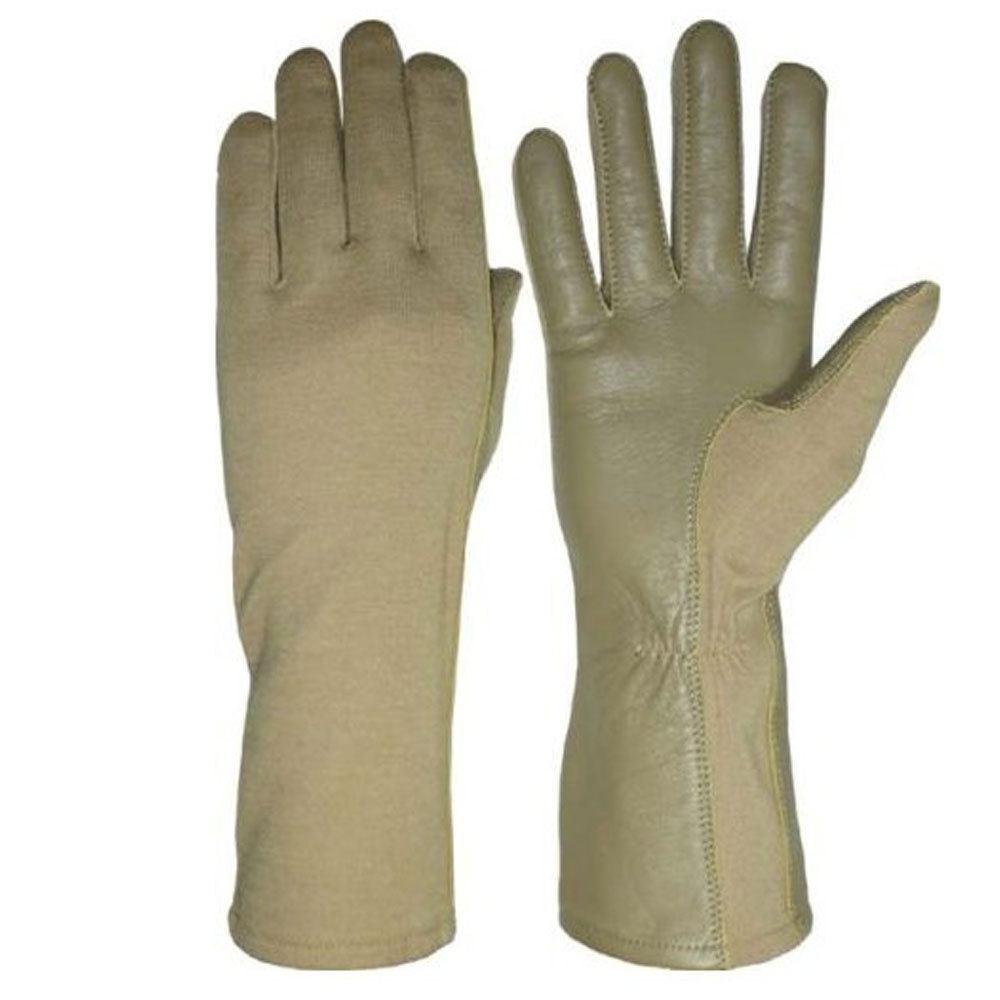 Fashionable tactical cold weather Nomex pilot flight gloves