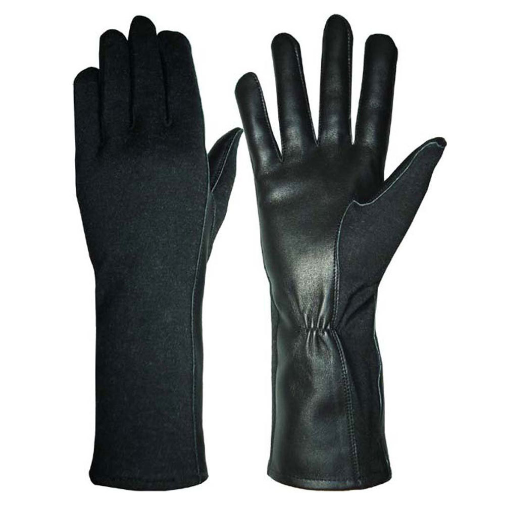 Fashionable tactical cold weather Nomex pilot flight gloves