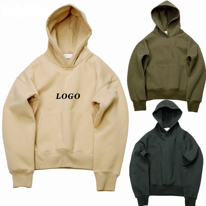 custom best quality 460 GSM heavy stringless hoodie oversize fleece french terry street wear hoodies